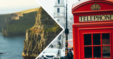 Entdecke die Britischen Inseln mit AFS im Kombiprogramm von Irland und Großbritannien.