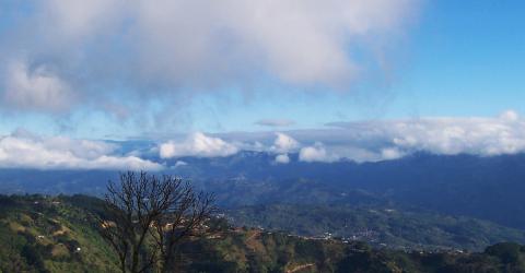 Berglandschaft in Costa Rica