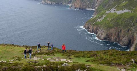 Landschaft am Meer in Irland