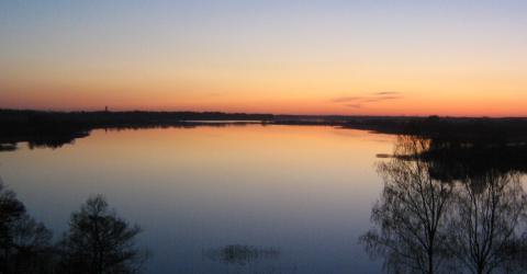 Seenlandsschaft in Lettland