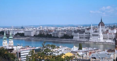Blick auf Budapest