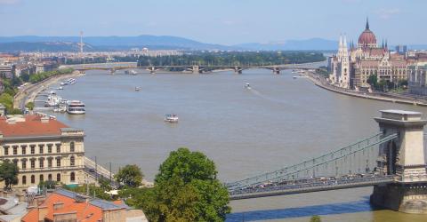 Blick auf Budapest