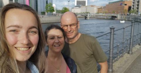 10 Jahre später Treffen mit der Gastfamilie