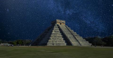 Pyramide der Maya Chichen Itzia Mexico
