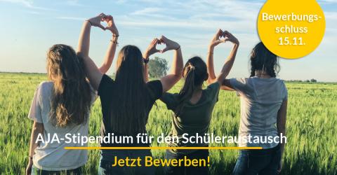 AJA-Stipendium für den Schüleraustausch