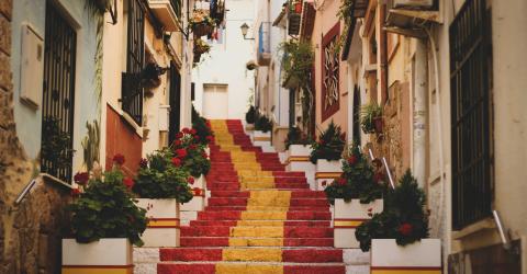 Treppe in Spanien