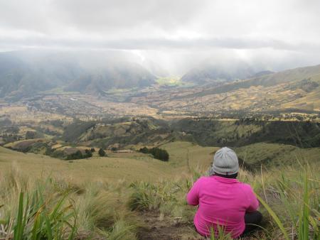Ecuador mit YFU Text