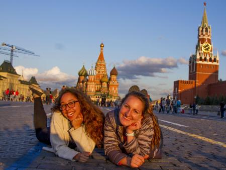 AFSerinnen in Moskau