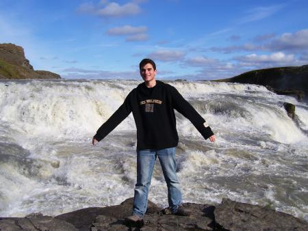 AFSer Andres in Island