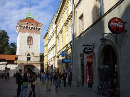 Straßenzug in Polen