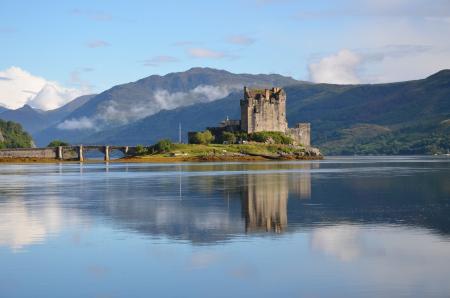 Bucketlist Sch&uuml;leraustausch Schottland: Eilean Donan Castle 