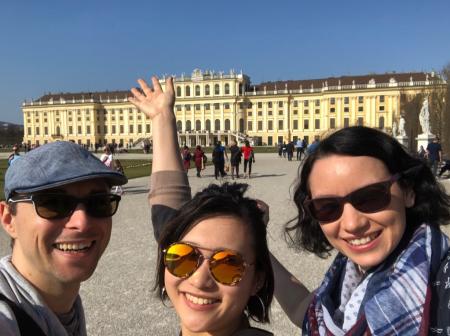 Aoi mit ihrer Gastfamilie