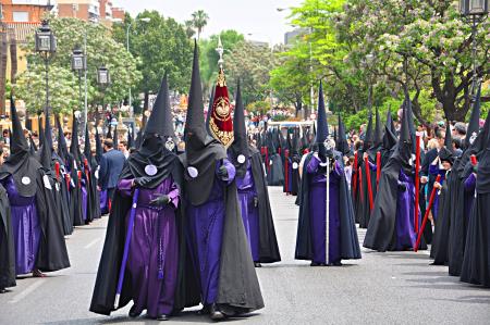 Ostern im Schüleraustausch in Spanien Osterprozession in Sevilla