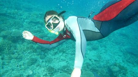 diving