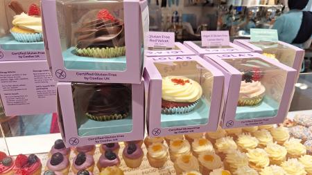 zertifizierte glutenfrei Cupcakes im U.K.