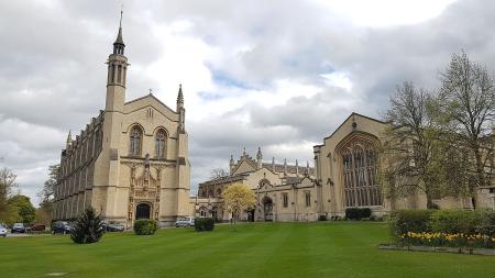 Cheltenham College chapel and library 