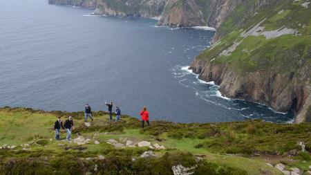 Landschaft am Meer in Irland