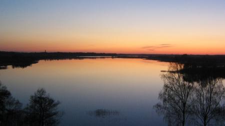 Seenlandsschaft in Lettland