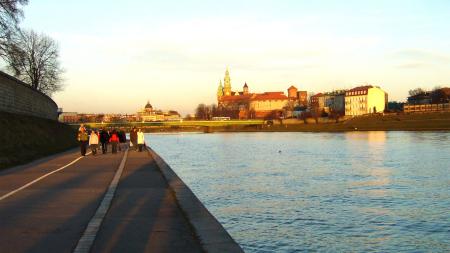 Flusslandschaft in Polen