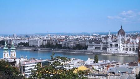 Blick auf Budapest