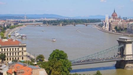 Blick auf Budapest