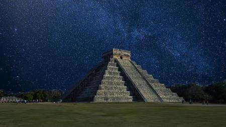Pyramide der Maya Chichen Itzia Mexico