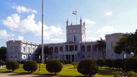 Palacio de los Lopez Presidentenpalast in Asuncion, Paraguay 