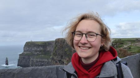 Mareile an den Cliffs of Moher