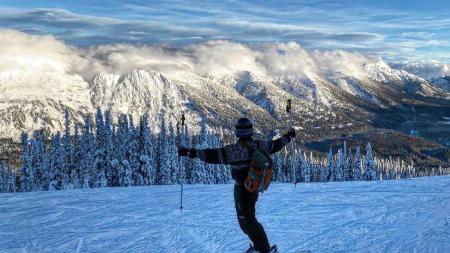 Ski fahren in Kanada