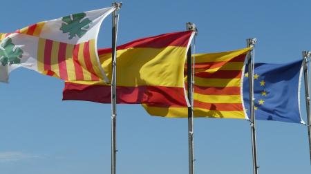 Schüleraustausch in Spanien: Spanische Fahnen 