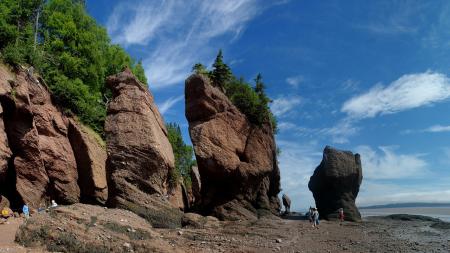 Bay of Fundy in New Brunswick, Kanada