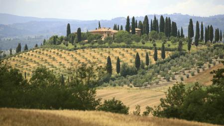 Landschaft in Italien